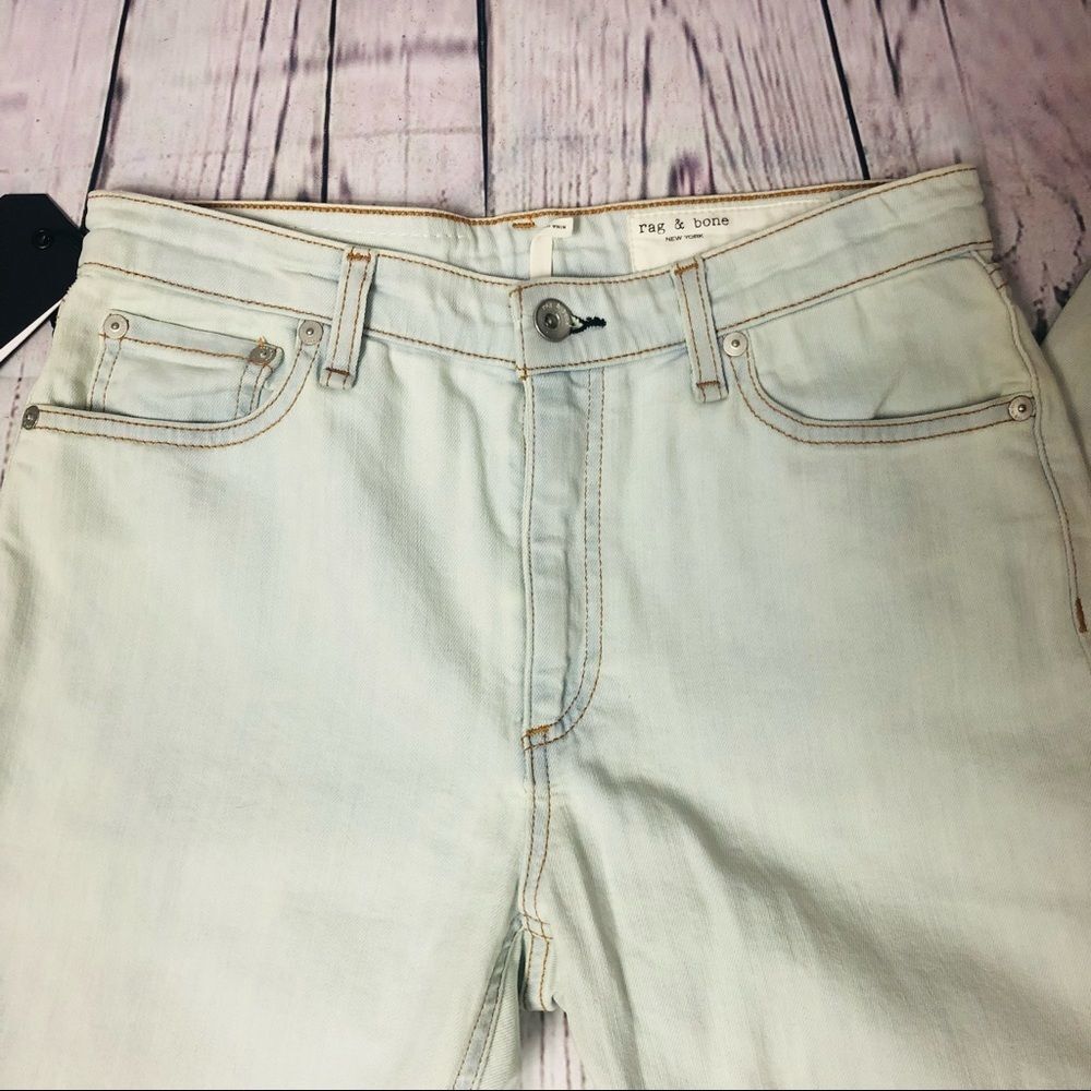 rag & bone Nina High-Rise Skinny Ankle Crop Stretch Jeans 26 - Picture 6 of 15